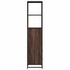 vidaXL Armoire de salle de bain ch&ecirc;ne marron 35x37,5x166 cm