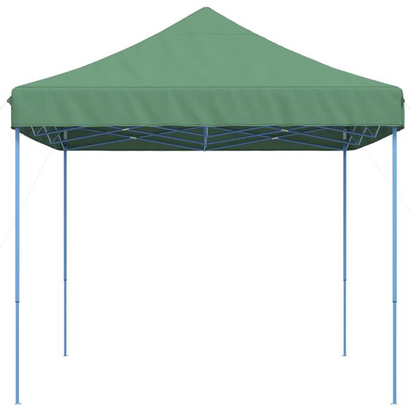 vidaXL Tente de r&eacute;ception pliable escamotable vert 440x292x315 cm