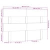 vidaXL T&ecirc;te de lit Blanc 184x3x81 cm Bois massif de pin