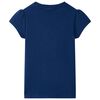 T-shirt pour enfants bleu marine 116