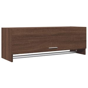 vidaXL Garde-robe Ch&ecirc;ne marron 100x32,5x35 cm Bois d'ing&eacute;nierie