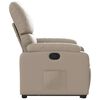 vidaXL Fauteuil inclinable Cappuccino Similicuir