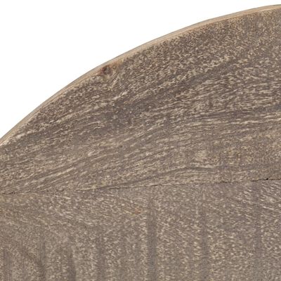vidaXL Table basse en forme de bol Ø60 cm bois de manguier massif
