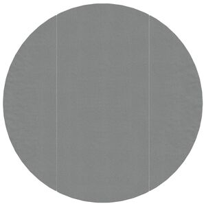 vidaXL Bâche de piscine gris clair Ø306 cm géotextile polyester