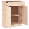 vidaXL Armoire à chaussures ALTA 77x35x96 cm bois massif de pin