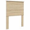 vidaXL Cadre de lit Ch&ecirc;ne Sonoma 75 x 190 cm Bois de pin massif