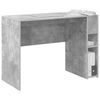 vidaXL Bureau Gris b&eacute;ton 109 x 50 x 78 cm Bois d'ing&eacute;nierie