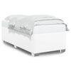 vidaXL Cadre de lit sans matelas blanc simple XL similicuir
