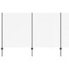 vidaXL Cl&ocirc;ture grillag&eacute;e avec poteau 10 x 1,4 m Acier recouvert de PVC