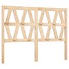 vidaXL T&ecirc;te de lit 141x4x100 cm Bois massif de pin