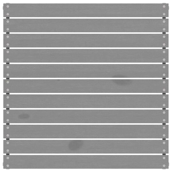 vidaXL Repose-pied de jardin gris bois de pin massif