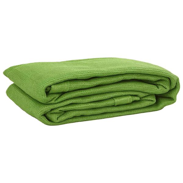 vidaXL Tapis de tente vert clair 250x500 cm PEHD
