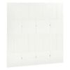 vidaXL Cloisons de s&eacute;paration 4 panneaux 2 pcs Blanc 160x180 cm Acier