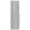 vidaXL Armoire de cuisine sonoma gris 57x41,5x131,5 cm bois ing&eacute;nierie