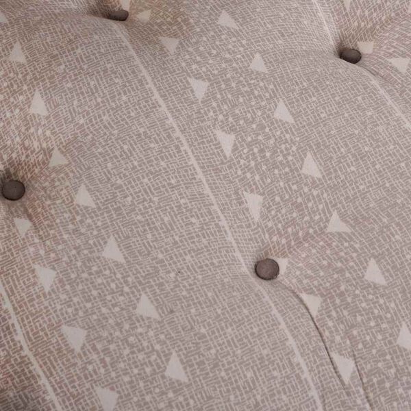 vidaXL Coussin de canap&eacute; Marron Clair 120 x 80 x 12 cm tissu