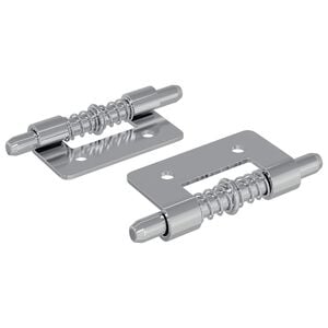 vidaXL Serrure 2 pcs Argent&eacute; 46 x 17 x 1,2 mm Acier