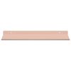 vidaXL &Eacute;tag&egrave;re flottante 4 pcs Rose 40 x 18 x 2,5 cm Acier