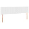 vidaXL Lit de Rangement Blanc pur 200 x 200 cm Cuir synth&eacute;tique