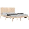 vidaXL Cadre de lit sans matelas 180x200 cm bois massif