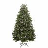 vidaXL Sapin de No&euml;l artificiel avec 300 LED Vert 270 cm PVC et m&eacute;tal