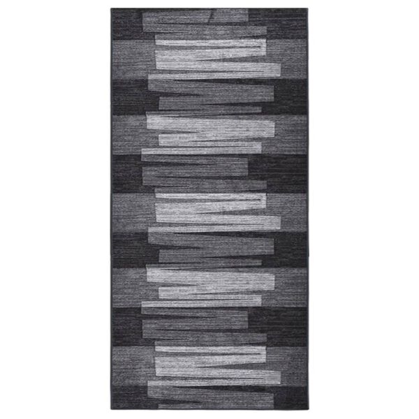vidaXL Tapis de couloir antid&eacute;rapant Anthracite 100x250 cm