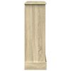 VidaXL Cadre de cheminée chêne sonoma 90x30x90 cm bois d'ingénierie