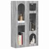 vidaXL Armoire suspendue avec &eacute;tag&egrave;re Gris Sonoma 59 x 20 x 100 cm