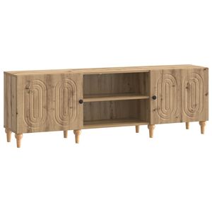 vidaXL Meuble TV Ch&ecirc;ne artisanal 150 x 31 x 50 cm Bois d'ing&eacute;nierie