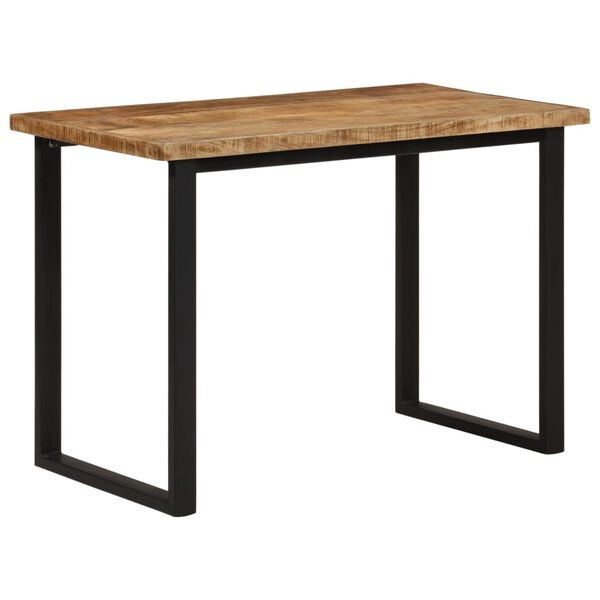 vidaXL Table &agrave; manger 110x55x75 cm bois de manguier massif