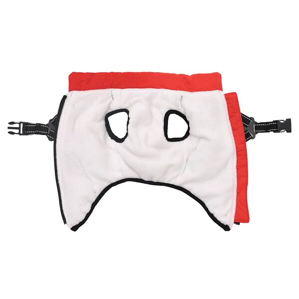 vidaXL Manteau pour chiens avec harnais imperm&eacute;able r&eacute;fl&eacute;chissant L24