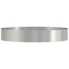 vidaXL Cache-pot de jardin 5 pcs Argent 120 x 120 x 20 cm