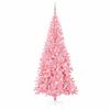 vidaXL Sapin de Noël avec 300 LED avec support Rose 240 cm PVC
