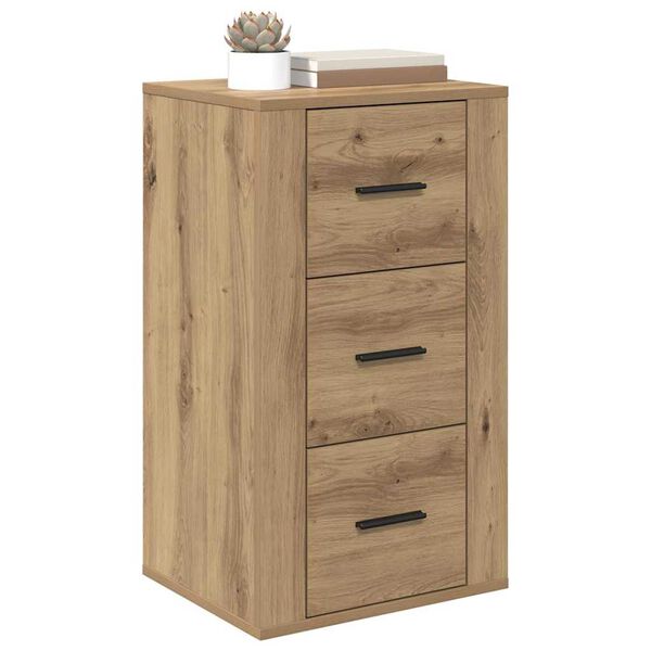 vidaXL Buffet Ch&ecirc;ne artisanal 40 x 33 x 70 cm Bois d'ing&eacute;nierie