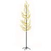 vidaXL Arbre &agrave; LED fleur de cerisier 368 LED Blanc chaud 300 cm