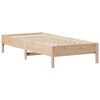 vidaXL Cadre de lit sans matelas 90x200 cm bois de pin massif