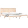 vidaXL Cadre de lit sans matelas 200x200 cm bois massif de pin