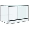vidaXL Terrarium avec stockage Transparent 60 x 40 x 40 cm Verre