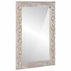 vidaXL Miroir de salle de bain Rectangulaire Blanc 70 x 50 x 2,5 cm