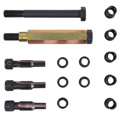 vidaXL Kit réparation filetage bougie de préchauffage 15 pcs M10x1,0mm