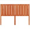 vidaXL Tête de lit cire marron 135 cm bois massif de pin