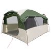 vidaXL Tente familiale tunnel 6 personnes vert imperméable