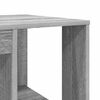 vidaXL Bureau Gris Sonoma 130 x 50.5 x 75 cm Bois d'ingénierie
