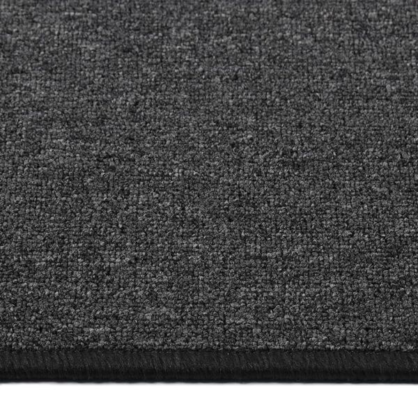 vidaXL Tapis de couloir Anthracite 80x300 cm