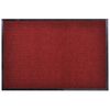 vidaXL Tapis d'entrée rouge 120 x 180 cm PVC