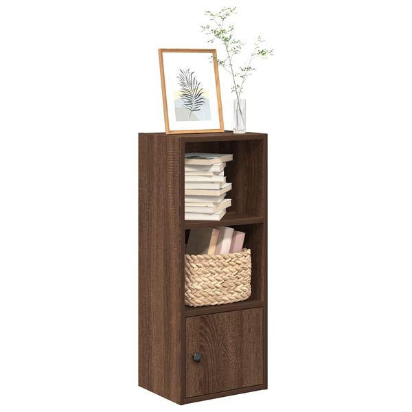 vidaXL Biblioth&egrave;que ch&ecirc;ne marron 31x24x77 cm bois d'ing&eacute;nierie