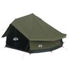 vidaXL Tente familiale 10 personne Vert arm&eacute;e Polycoton