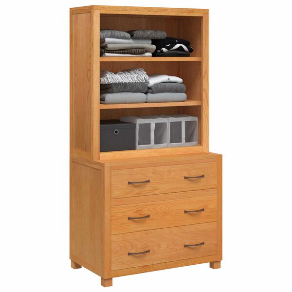 vidaXL Ensemble de meubles de rangement Marron Bois d'ing&eacute;nierie