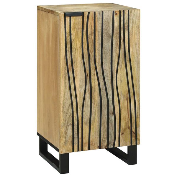 vidaXL Buffet Marron 40 x 33 x 75 cm bois de manguier massif