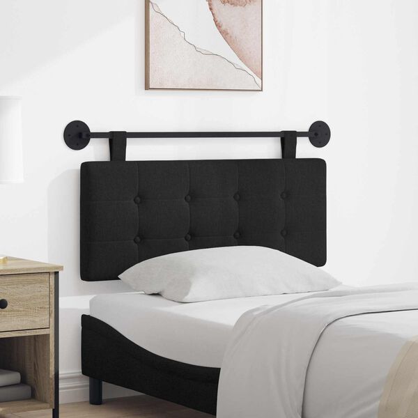 vidaXL T&ecirc;te de lit suspendue Montage mural tissu