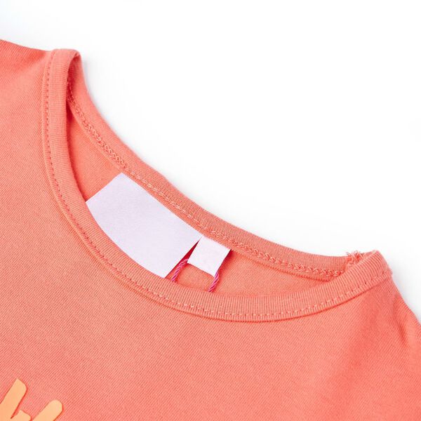 T-shirt pour enfants corail 104